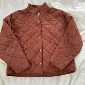 Women’s Z Supply quilted jacket. Size small